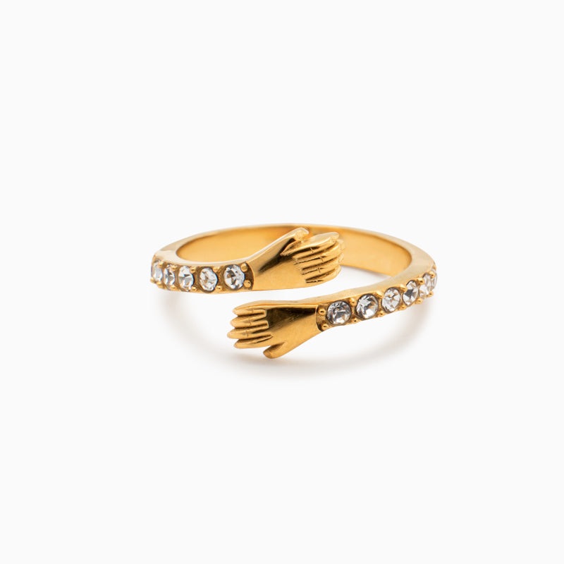 Zircon Cuddle Ring