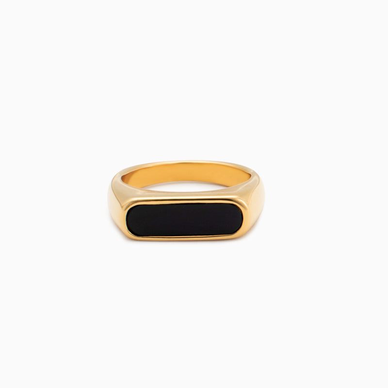 Black Signet Ring