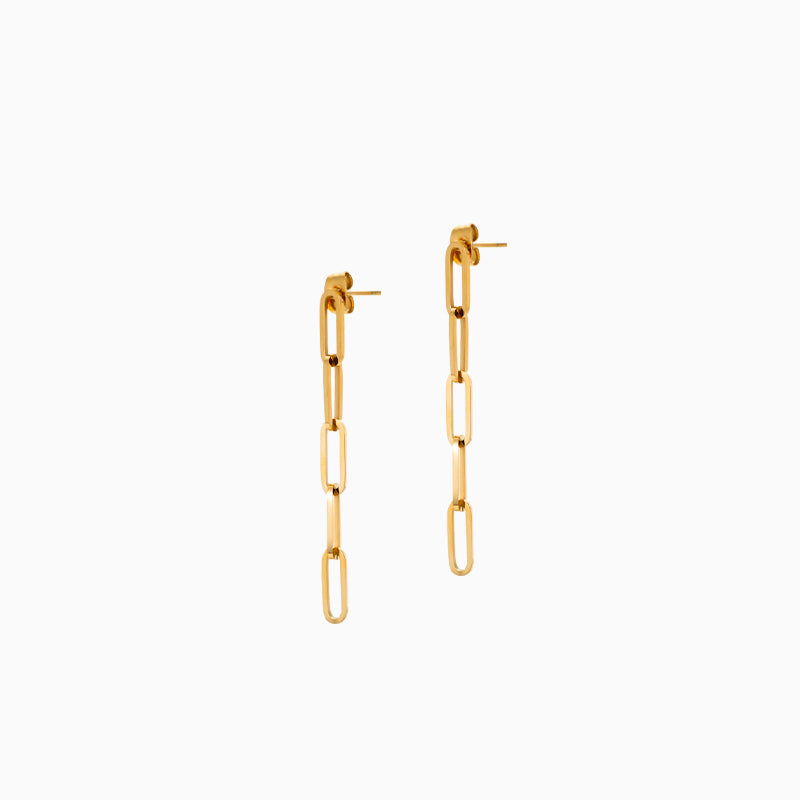 5 Link Earrings