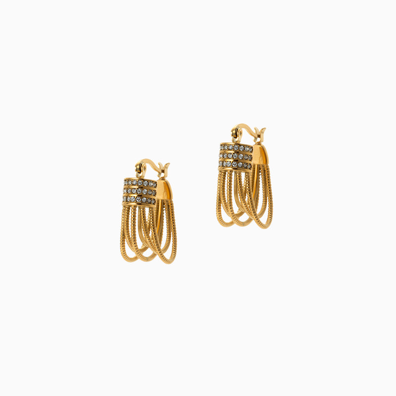 5 Strand Earrings