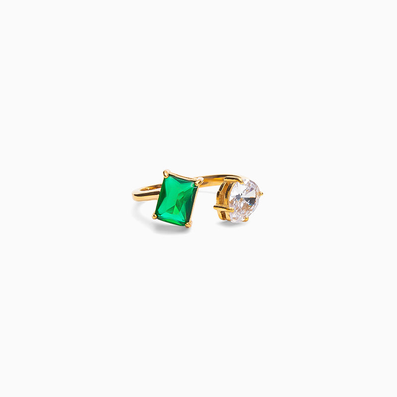 Two Crystal Ring
