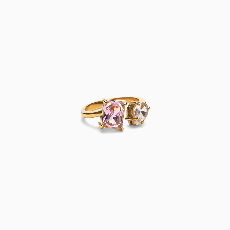 Two Crystal Ring