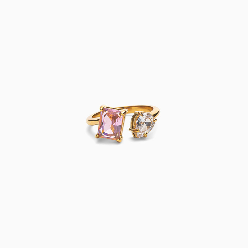 Two Crystal Ring