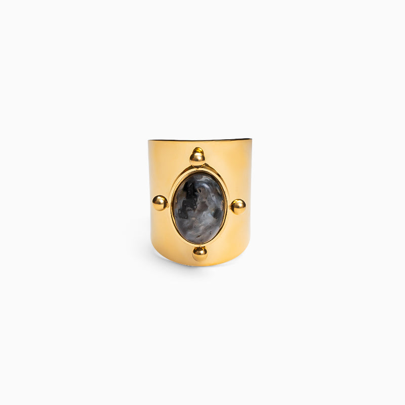 Cylindrical Stone Ring
