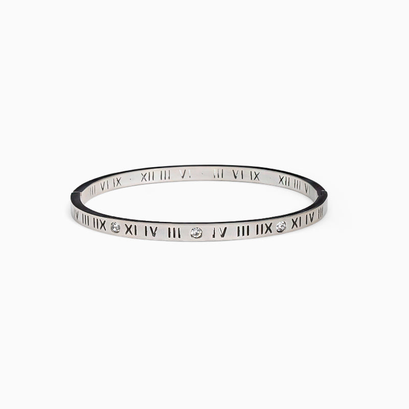 Thin Numeral Bangle