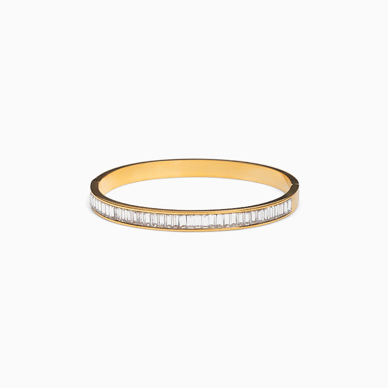 Crystal Line Bangle