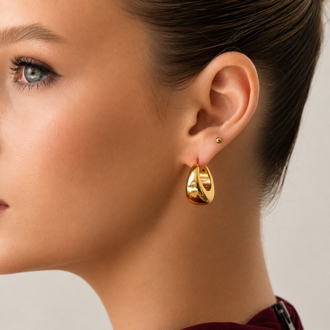 Celine Chunky Hoops