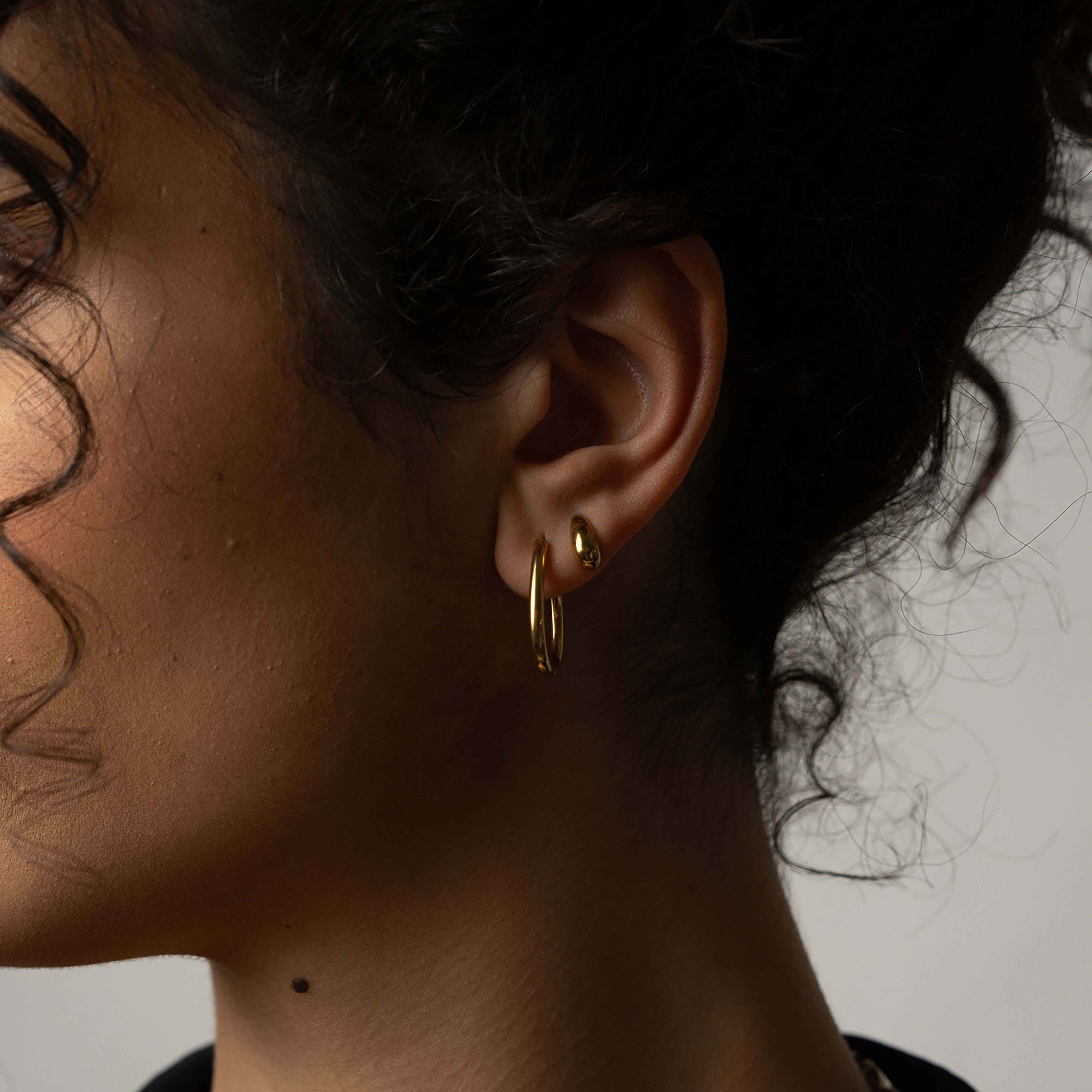 The Nova Curve Studs