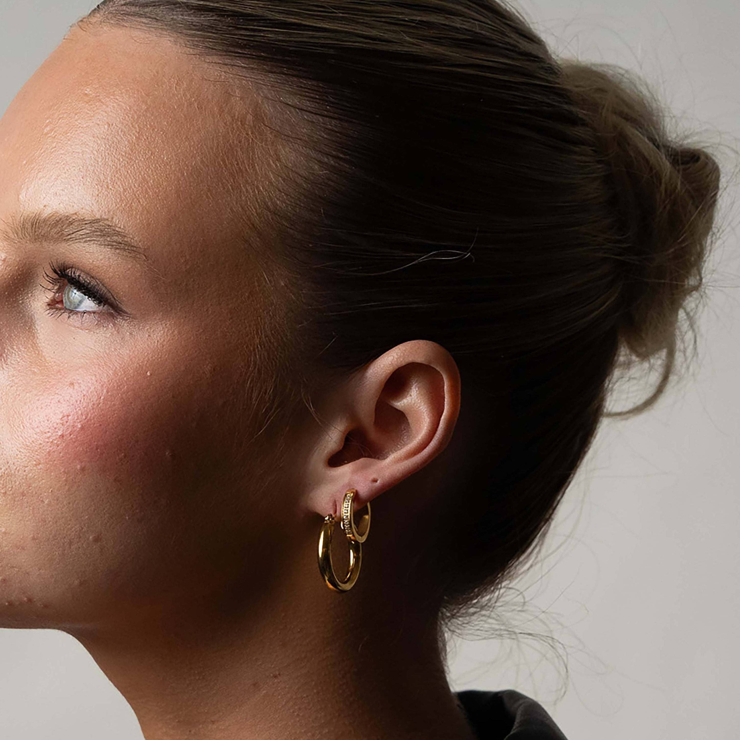 The Crystal Dusk Hoops