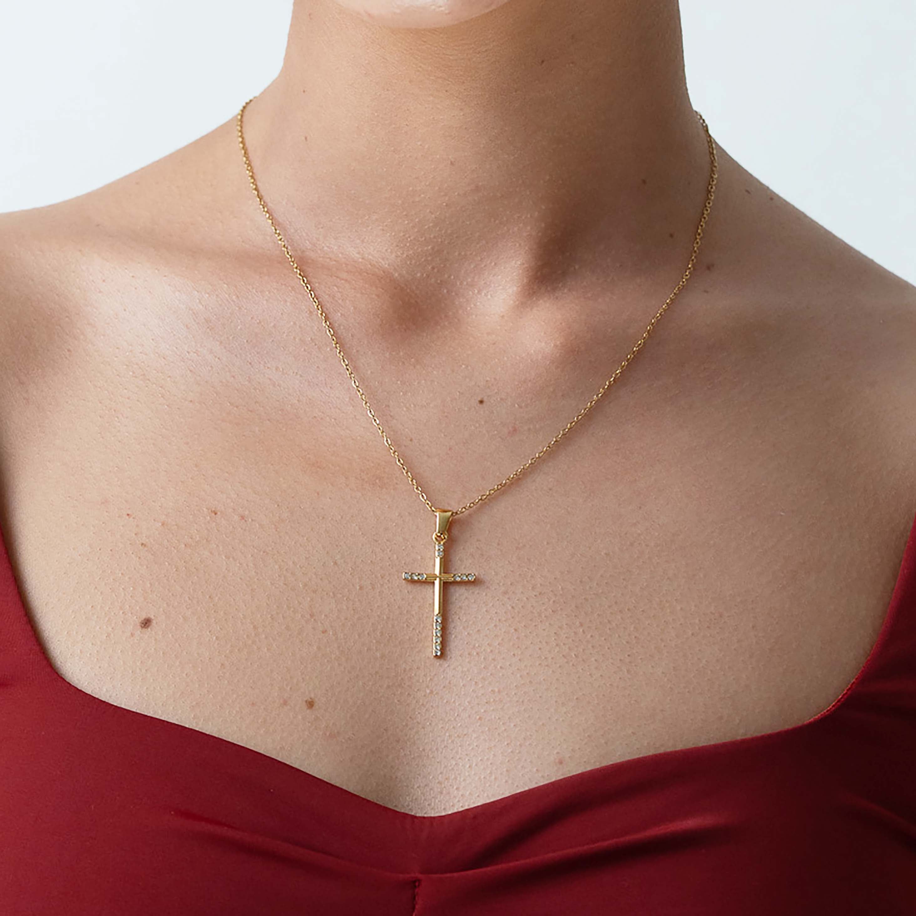 Amara Cross Necklace