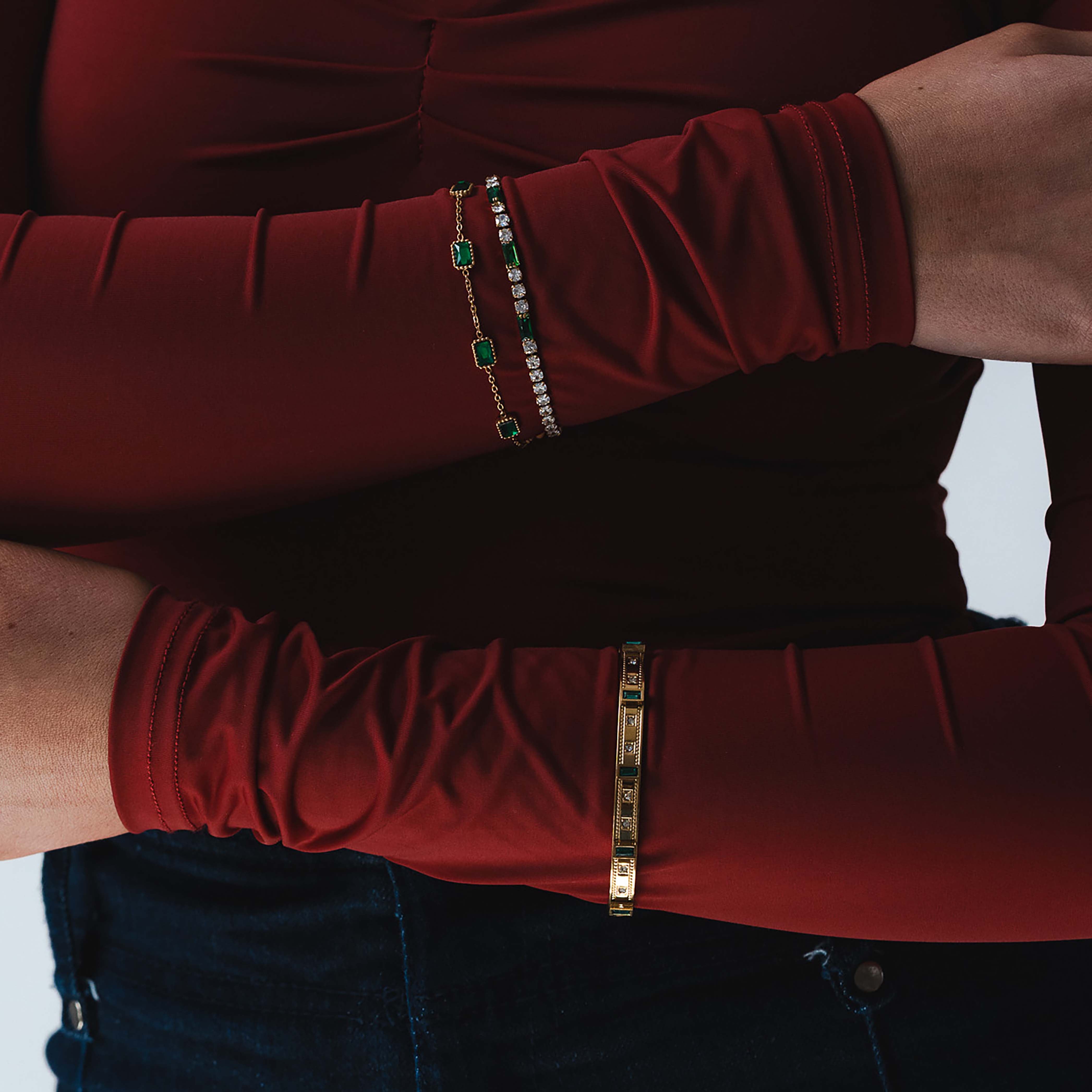 Esmé Emerald Bracelet