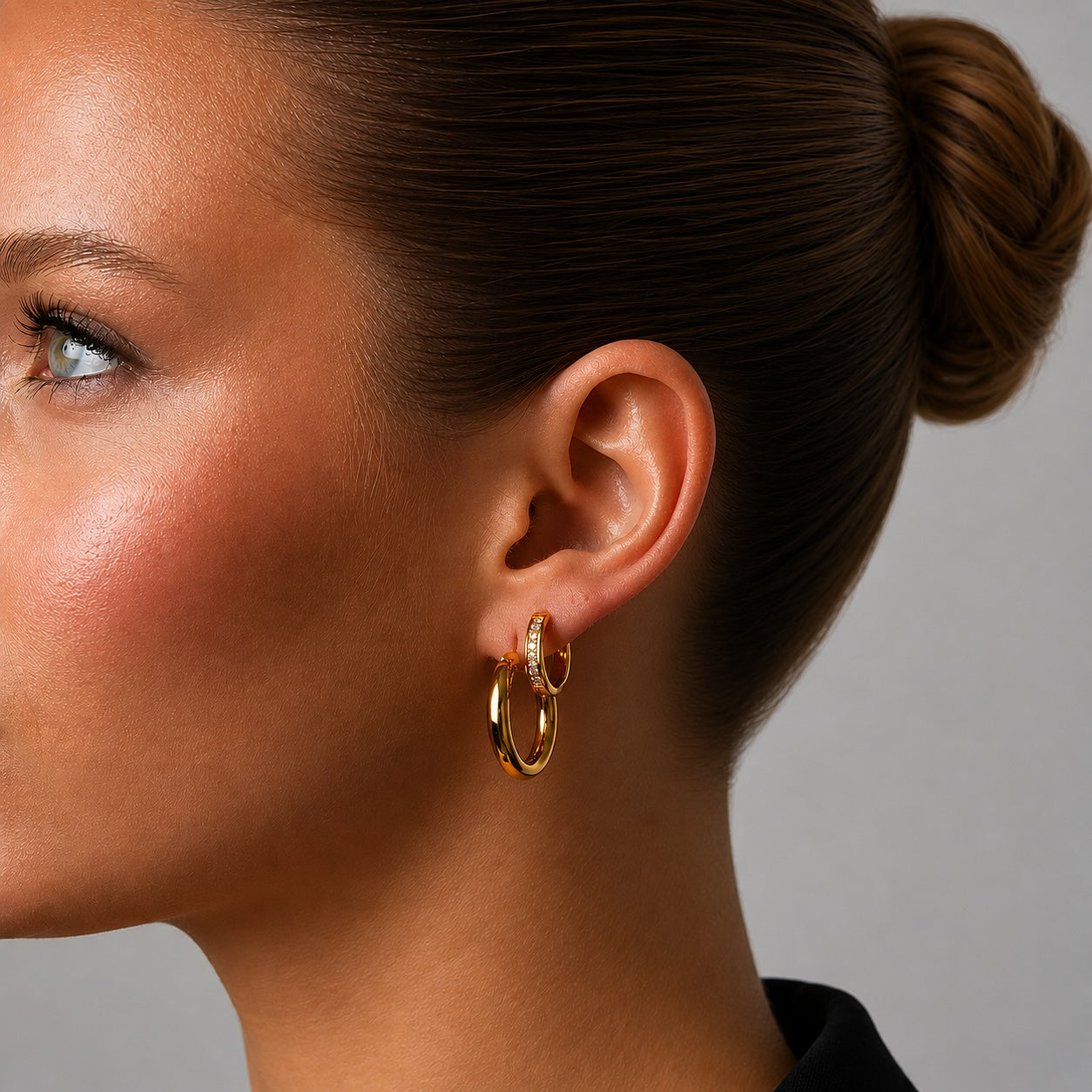 The Crystal Dusk Hoops