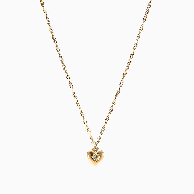 Celeste Heart Necklace