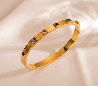 Square Design Bangle