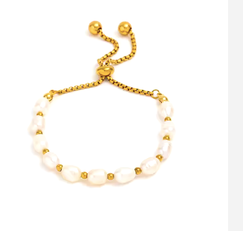Pearl Adjustable Bracelet