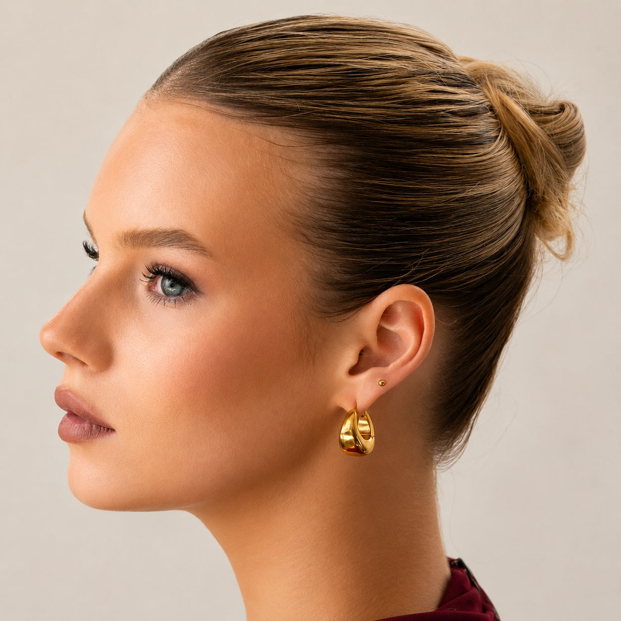 Celine Chunky Hoops