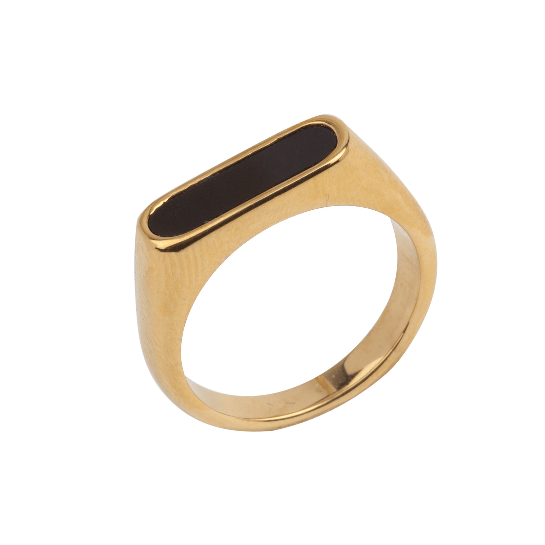 Black Signet Ring