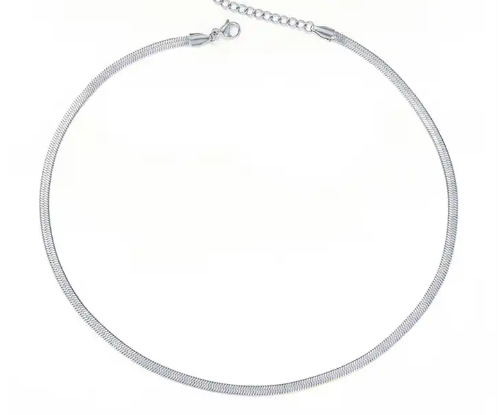 Thin Snake Chain Necklace (2MM)