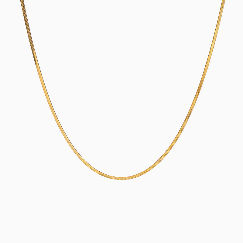 Thin Snake Chain Necklace (2MM)