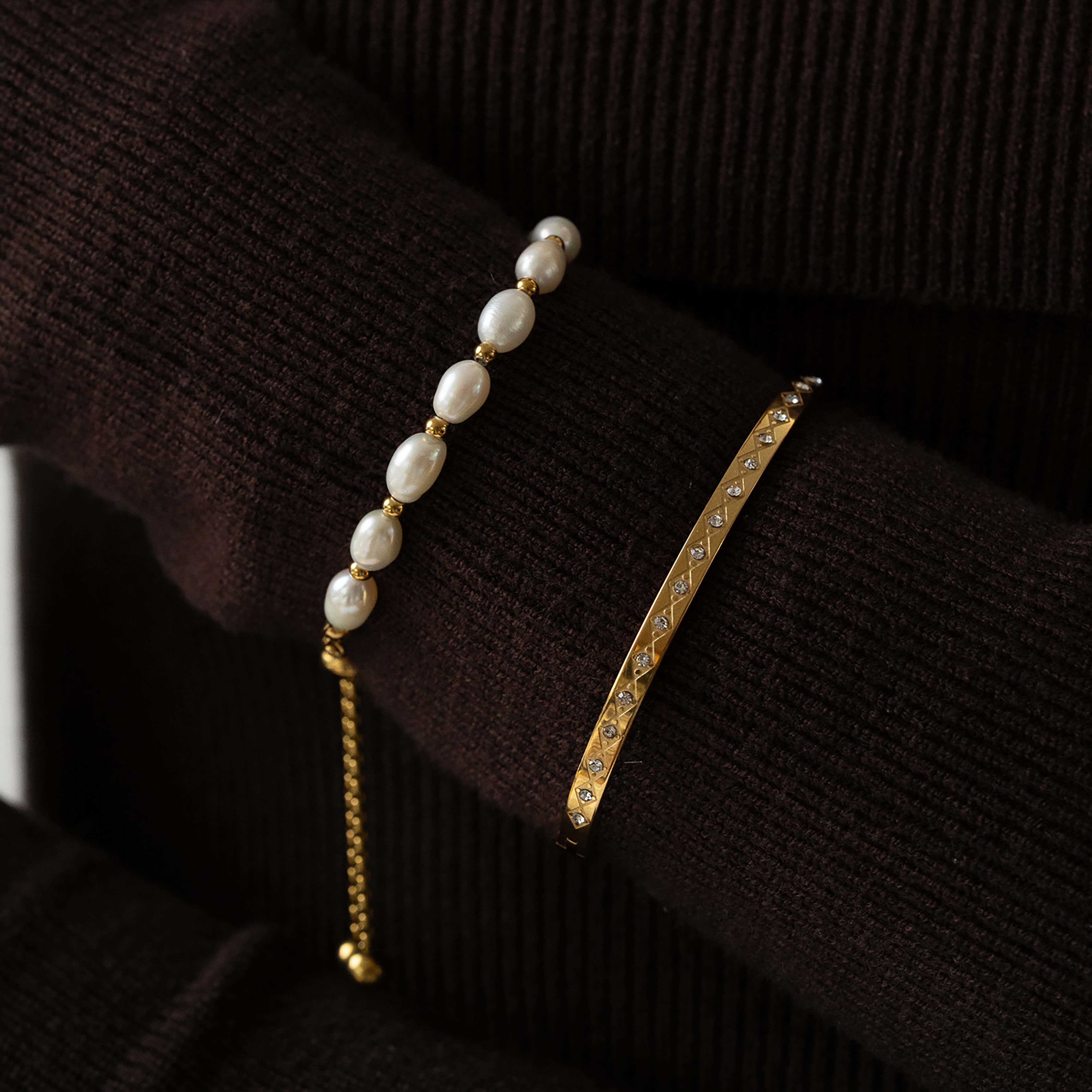 Pearl Adjustable Bracelet