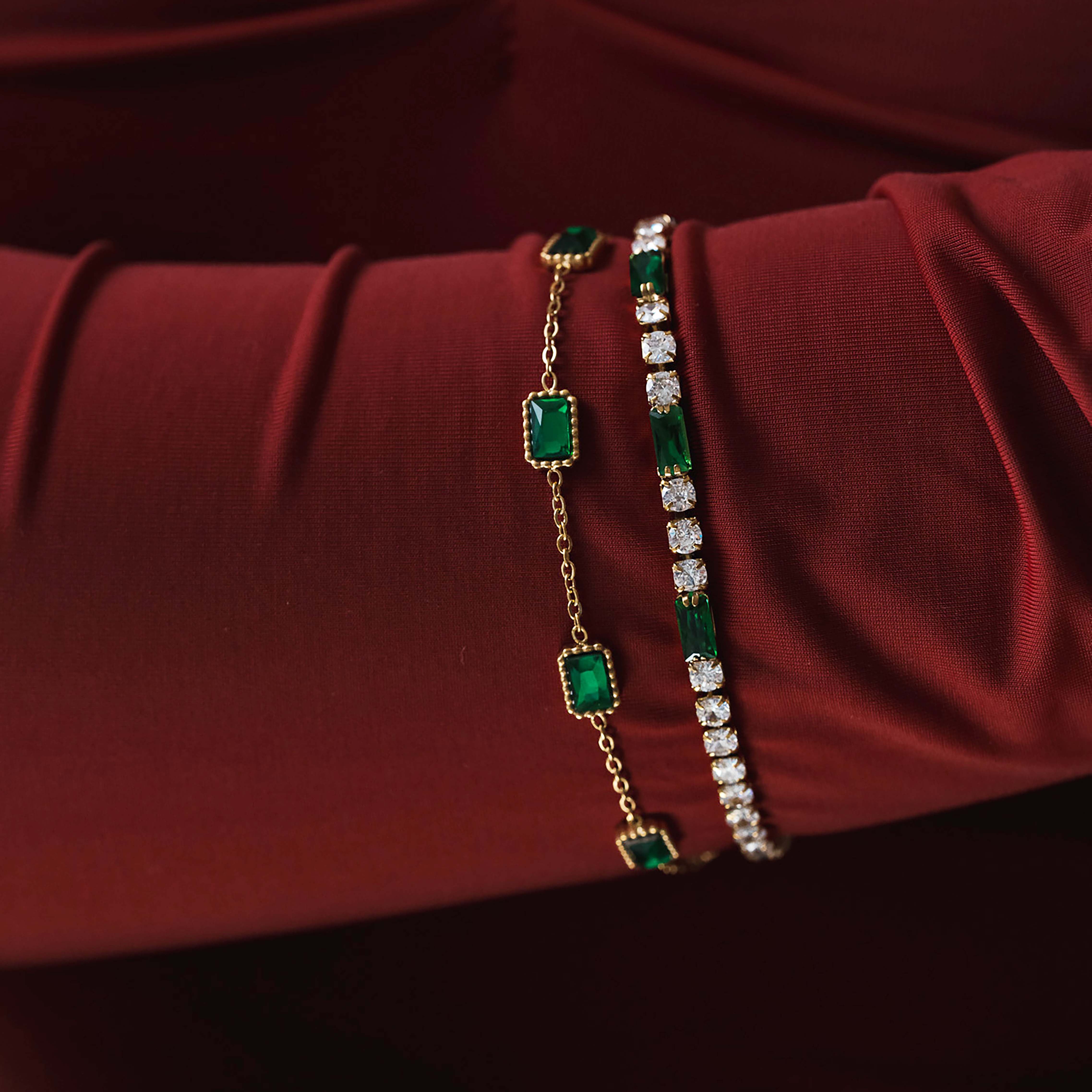 Esmé Emerald Bracelet