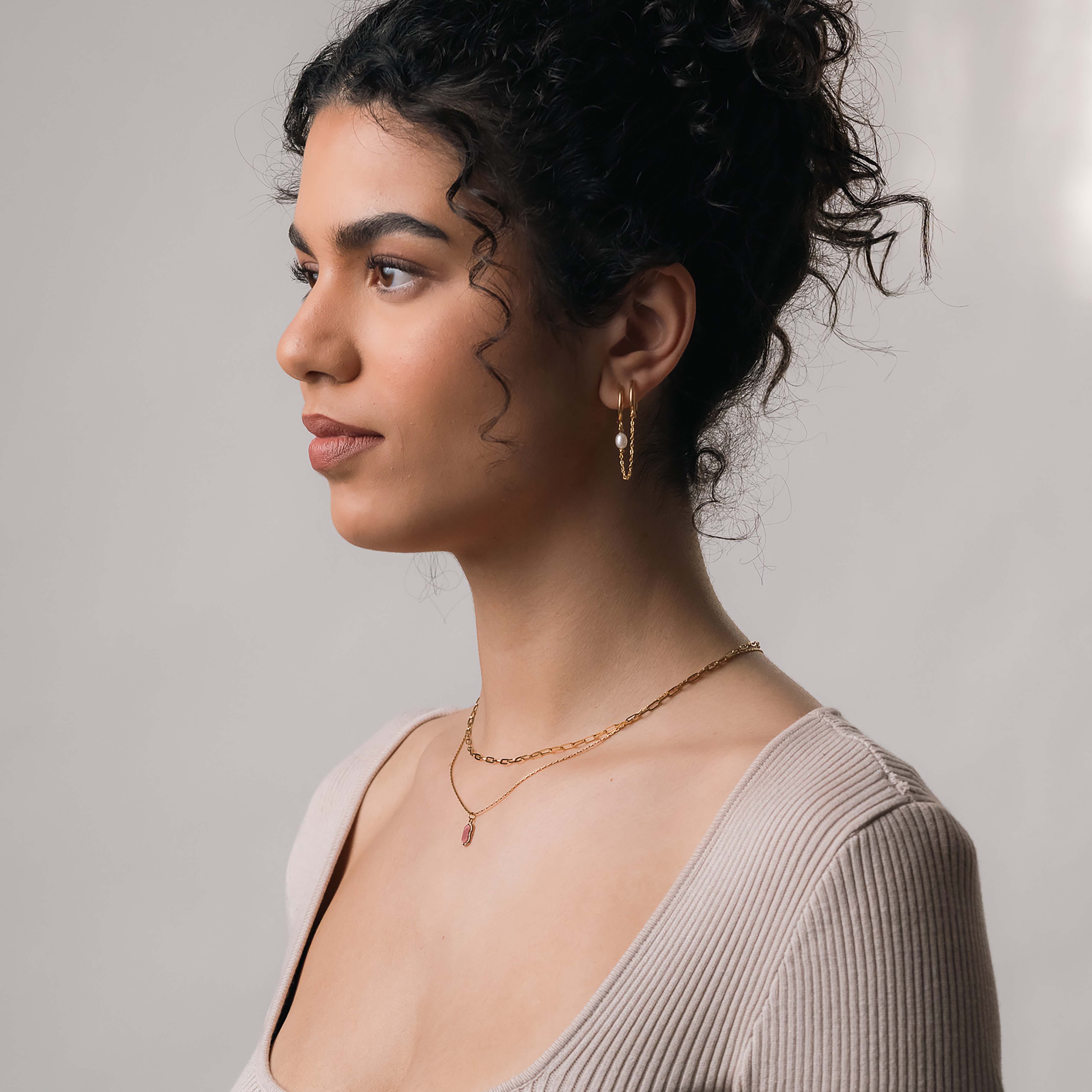 Thin Link Chain Necklace