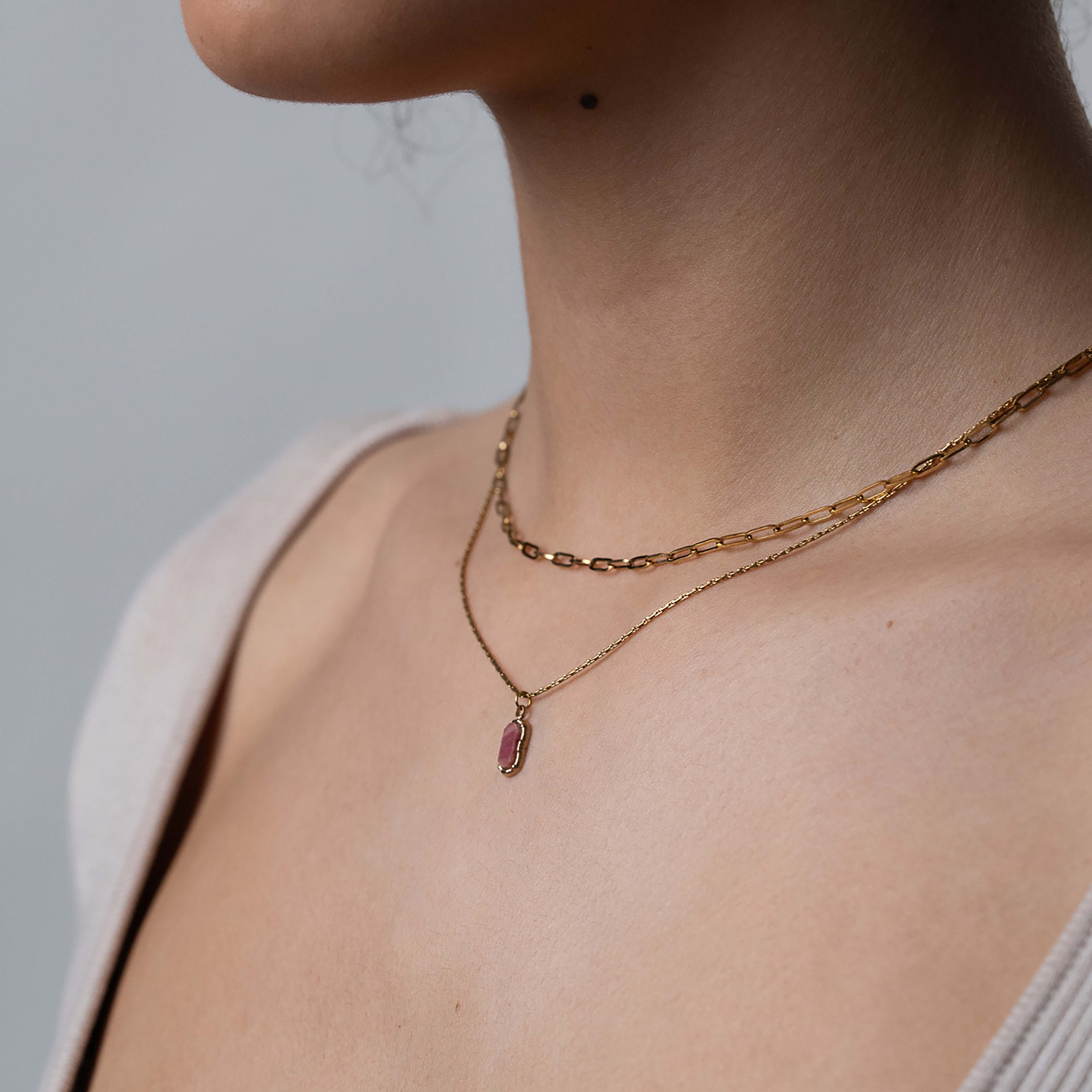Thin Link Chain Necklace