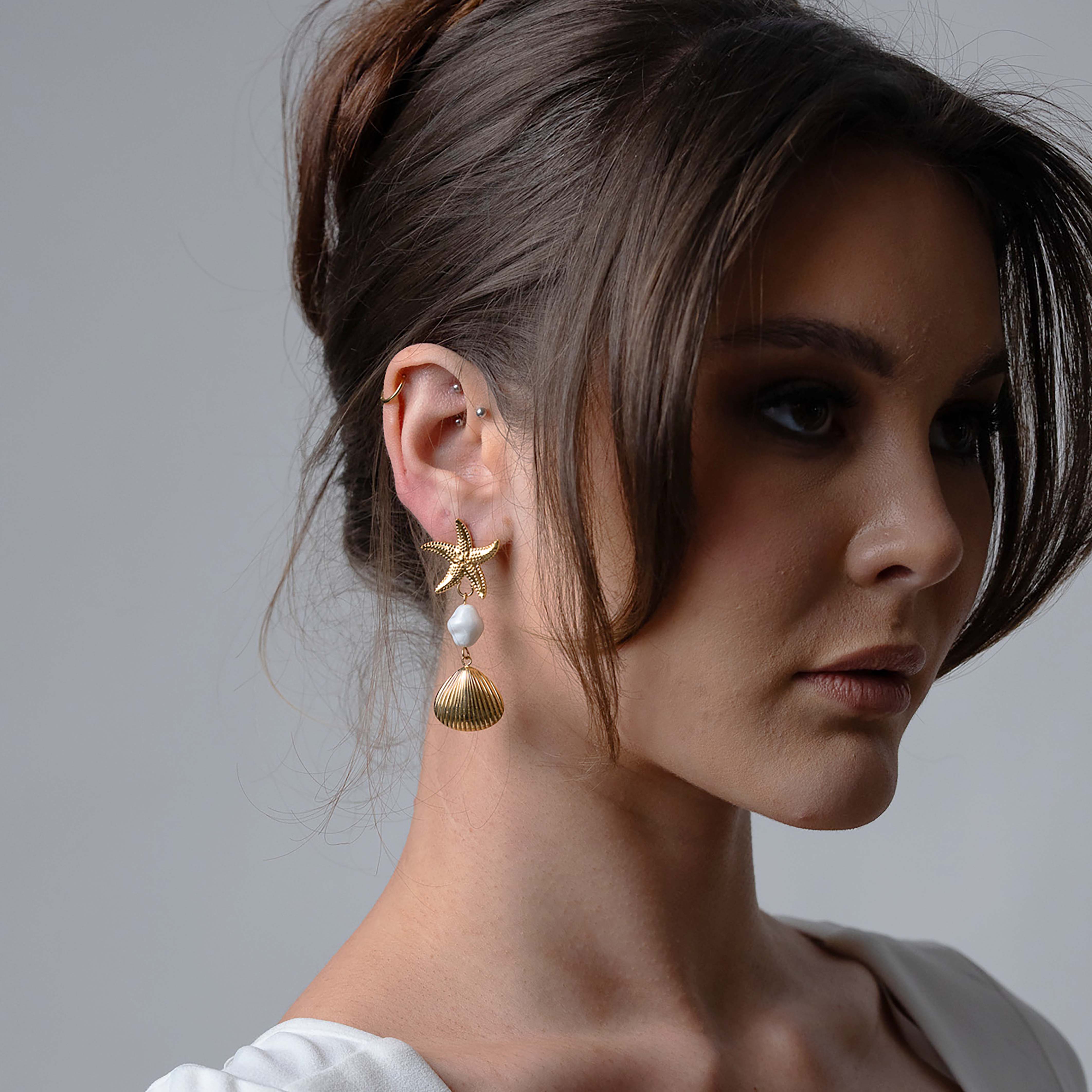 The Starfish Seashell Drops