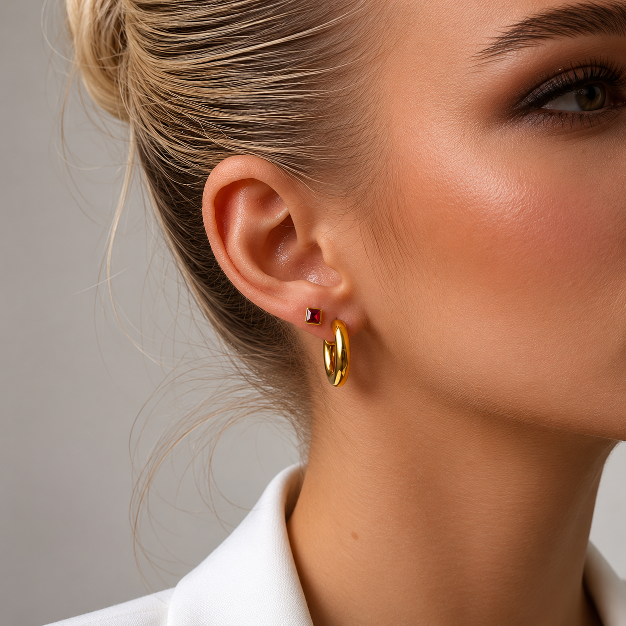 Half Hoop Earrings